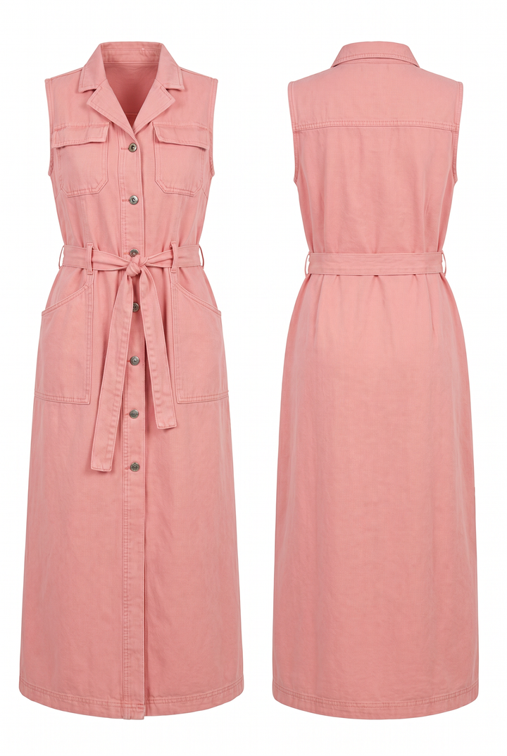 Denim Maxi Dress