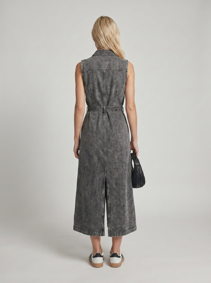 Denim Maxi Dress