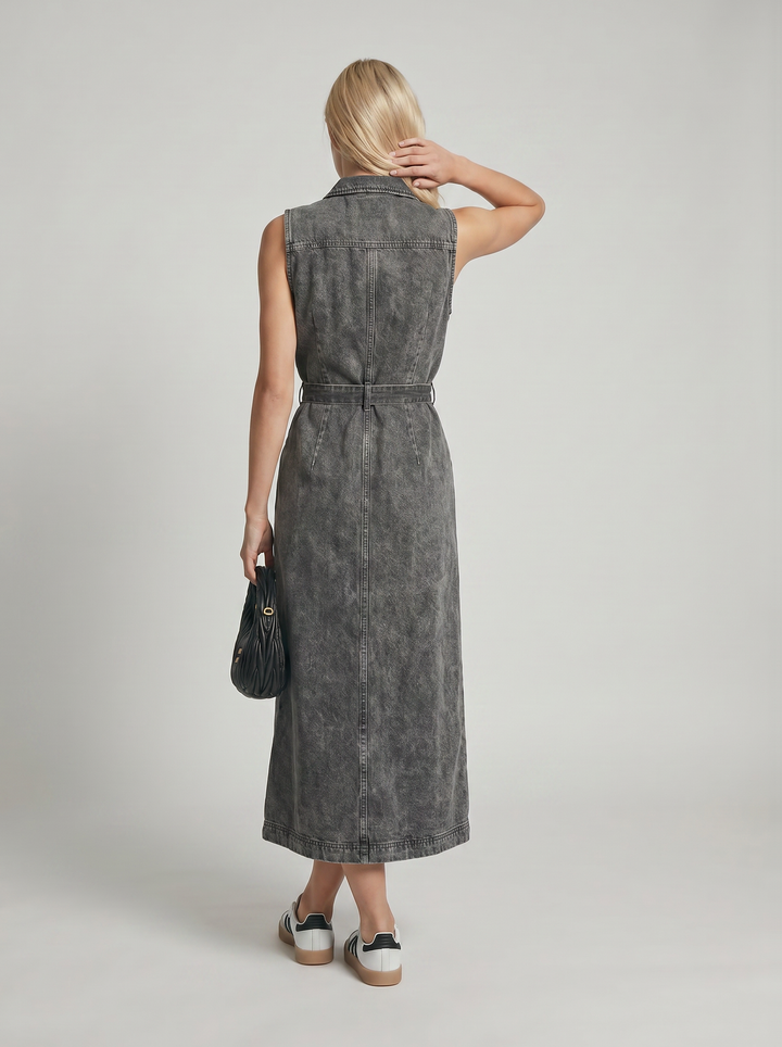 Denim Maxi Dress