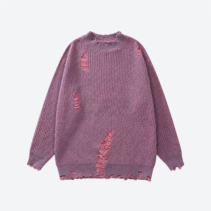Distressed Grunge Knit Sweater