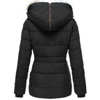 Warm Hooded Longline Winter Coat