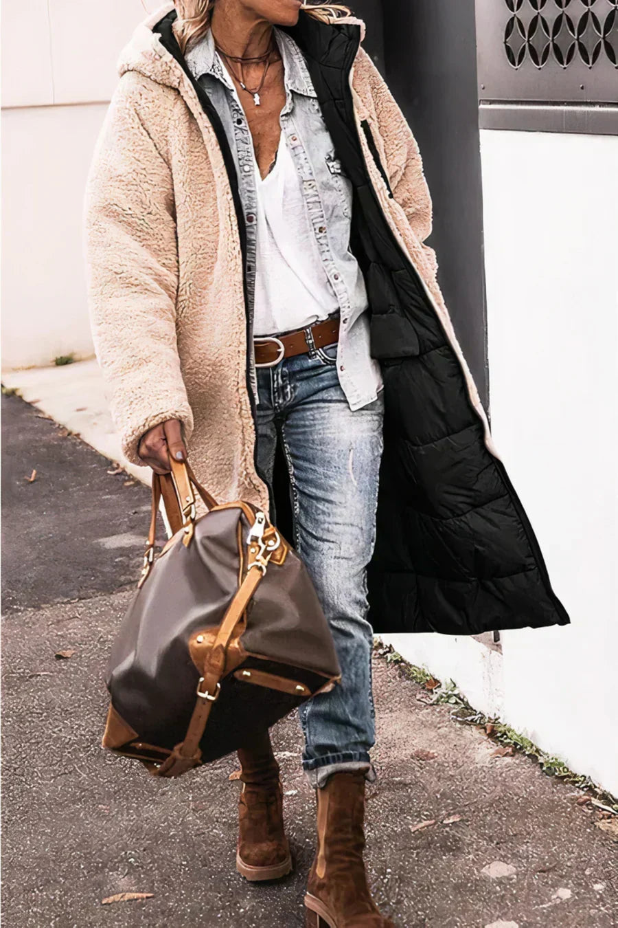Warm Reversible Versatile Winter Coat