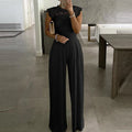 Women's Evening Jumpsuit - Formal Wide-Leg One-Piece Party Suit