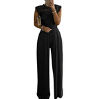Women's Evening Jumpsuit - Formal Wide-Leg One-Piece Party Suit