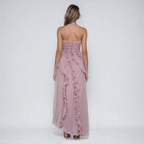 Halter Maxi Dress in Soft Purple