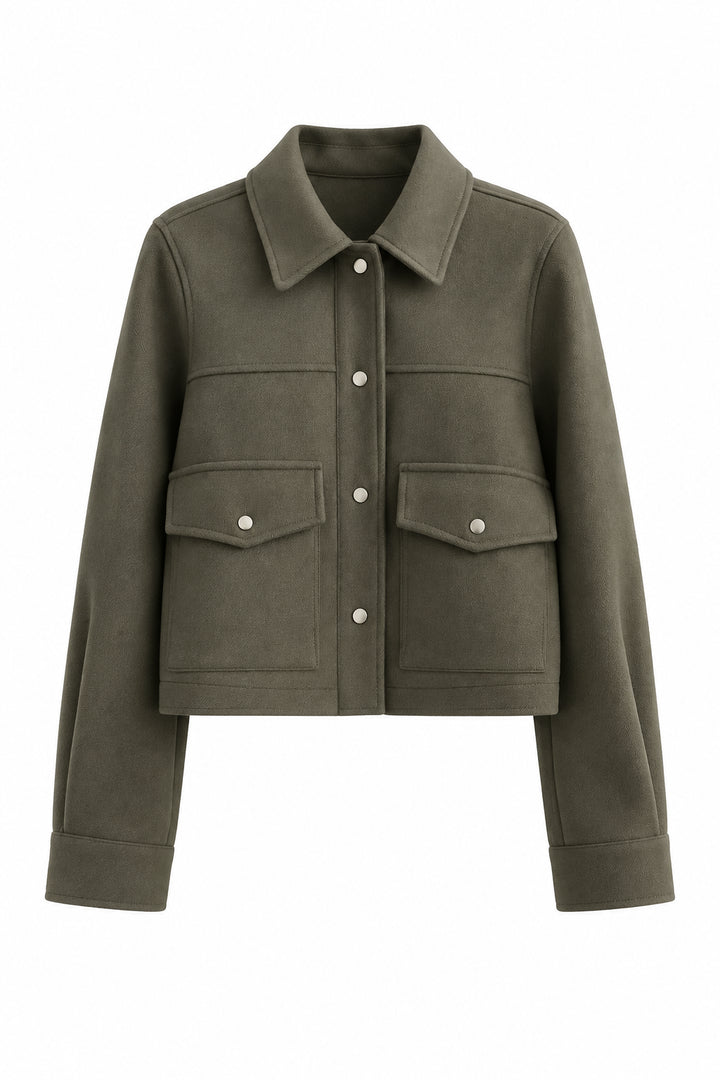 Elegant Lapel Women’s Blazer