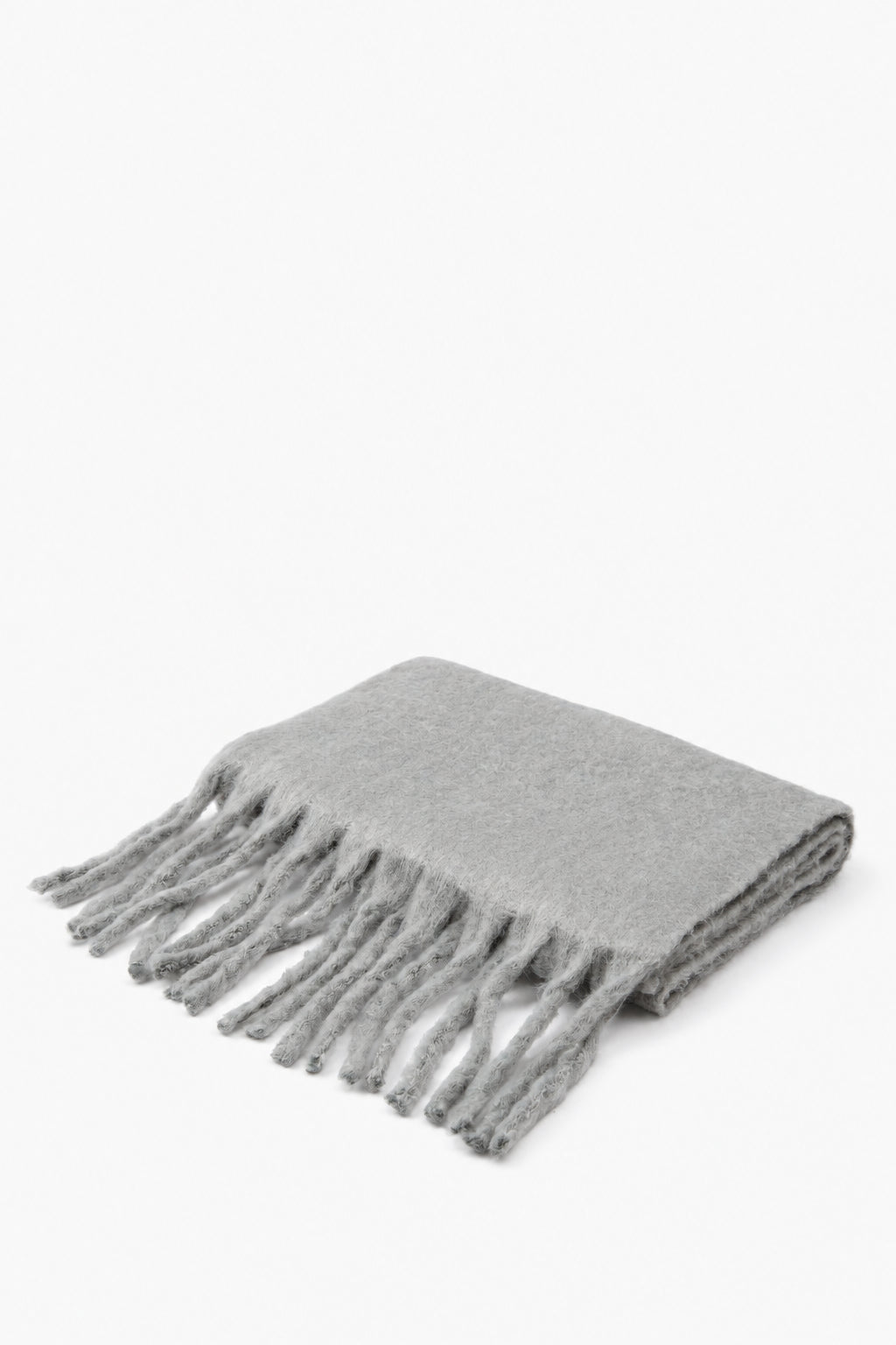 Fringed Oversized Winter Scarf