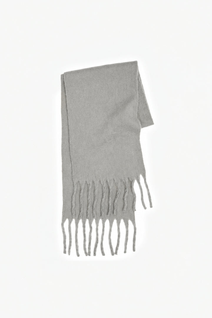 Fringed Oversized Winter Scarf