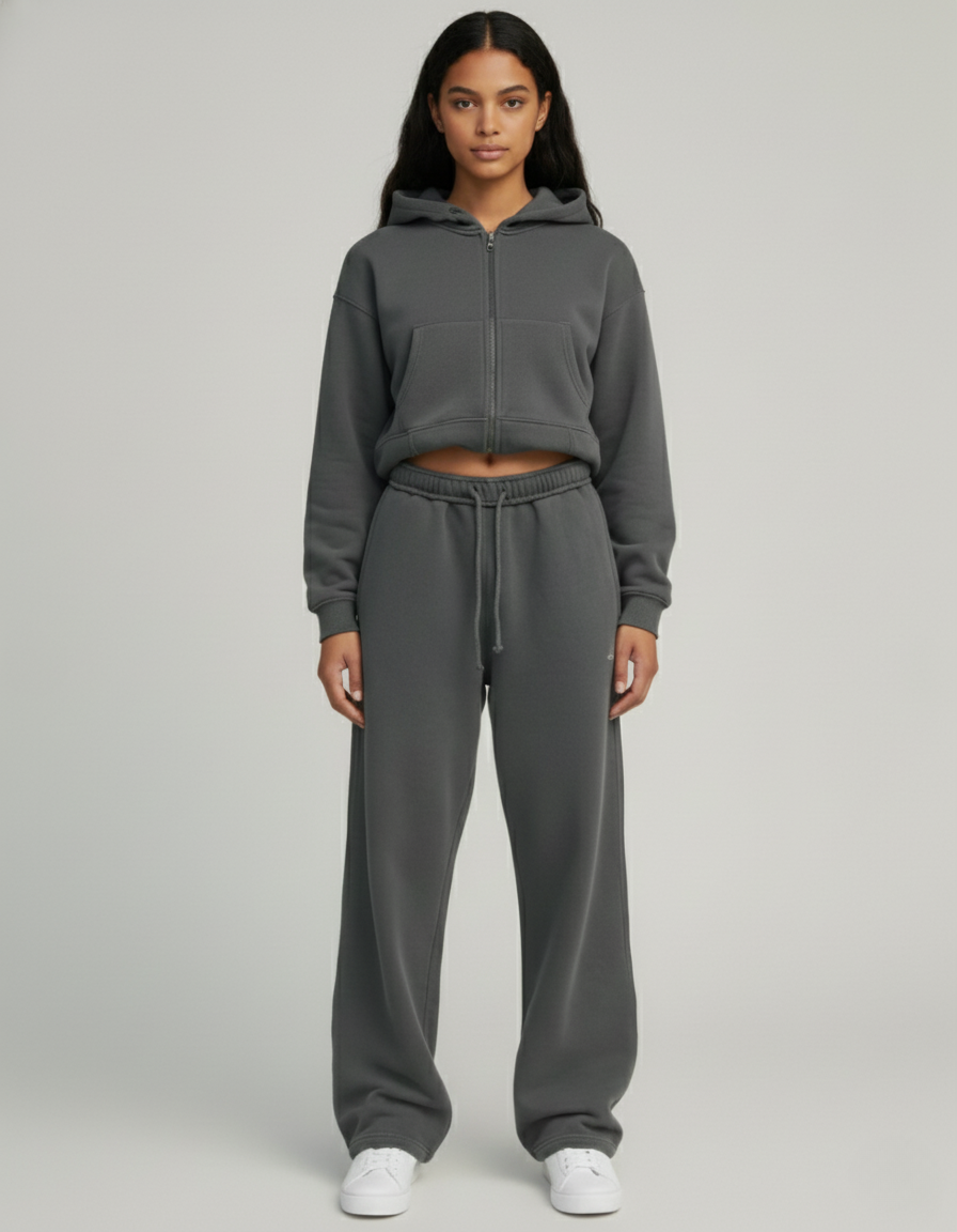 Oversized Straight Leg Jogger