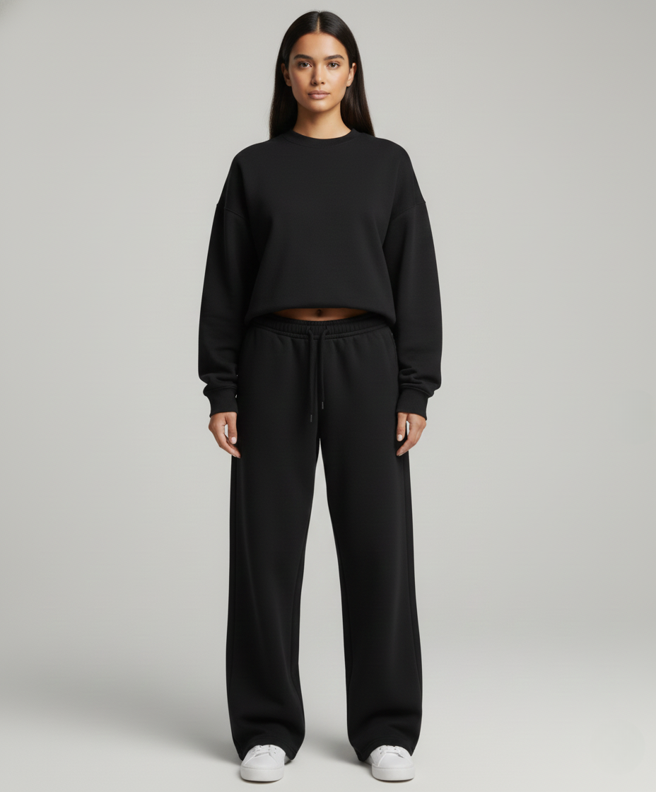 Oversized Straight Leg Jogger