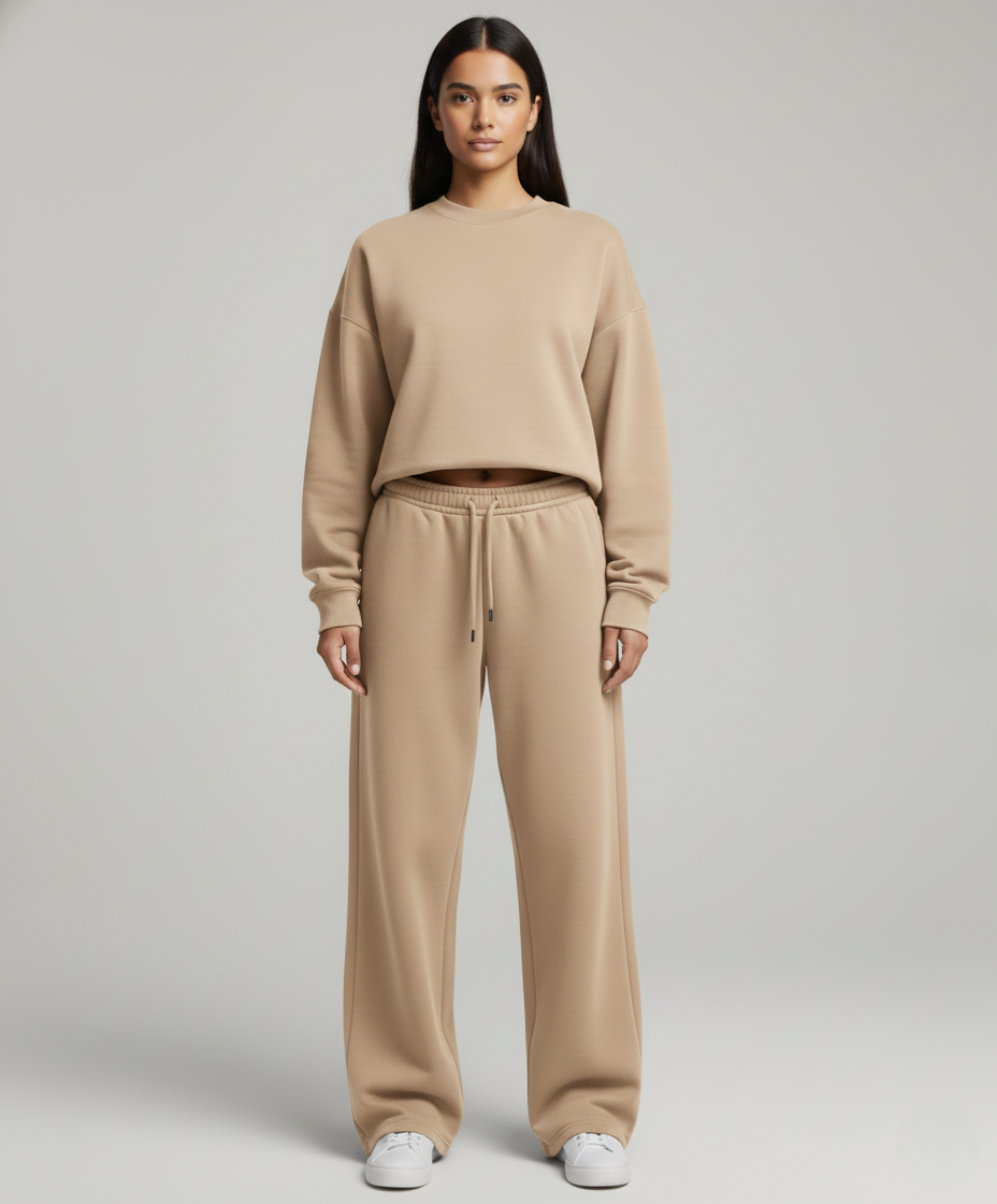 Oversized Straight Leg Jogger