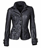 Chic Versatile Tailored Black Jacket