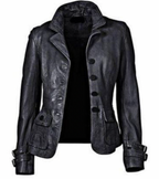 Chic Versatile Tailored Black Jacket