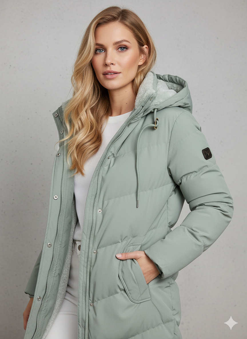 Long Hooded Comfortable Winter Coat