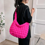 Women's Pebbled Leather Crossbody Bag with Adjustable Strap