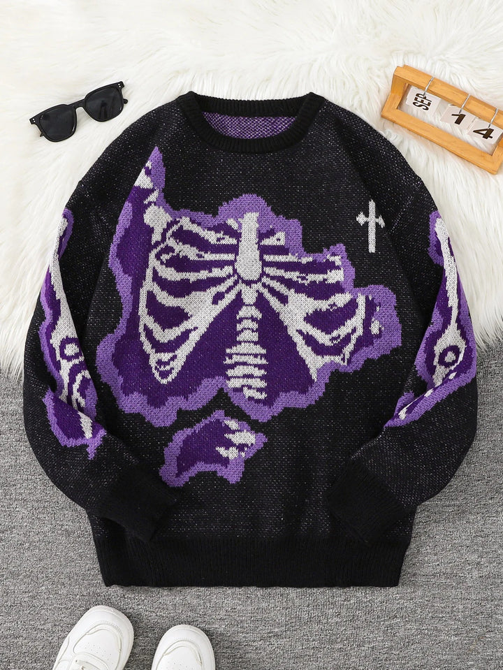 Grunge Skeleton Sweater