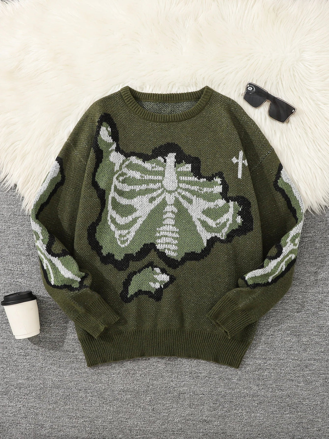 Grunge Skeleton Sweater