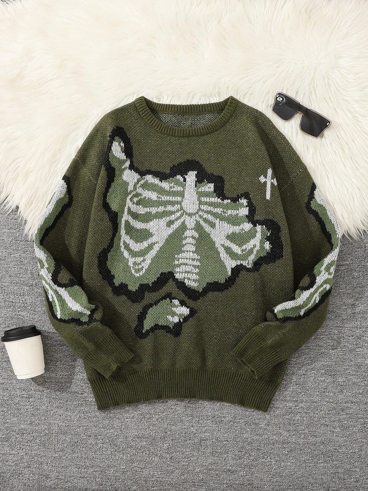Grunge Skeleton Sweater