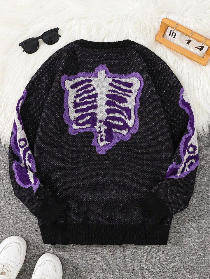 Grunge Skeleton Sweater