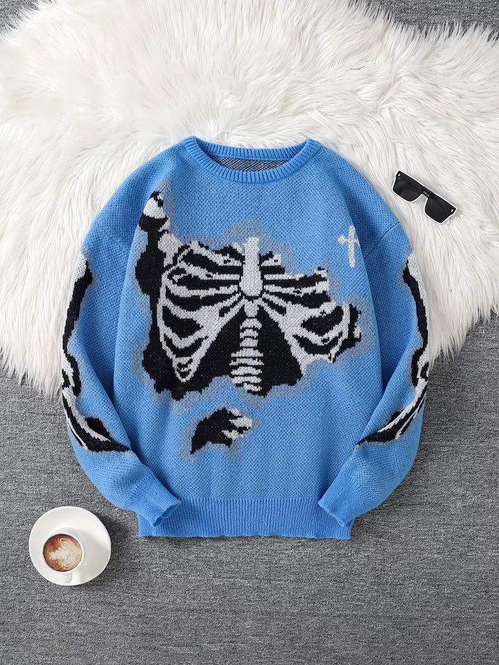 Grunge Skeleton Sweater