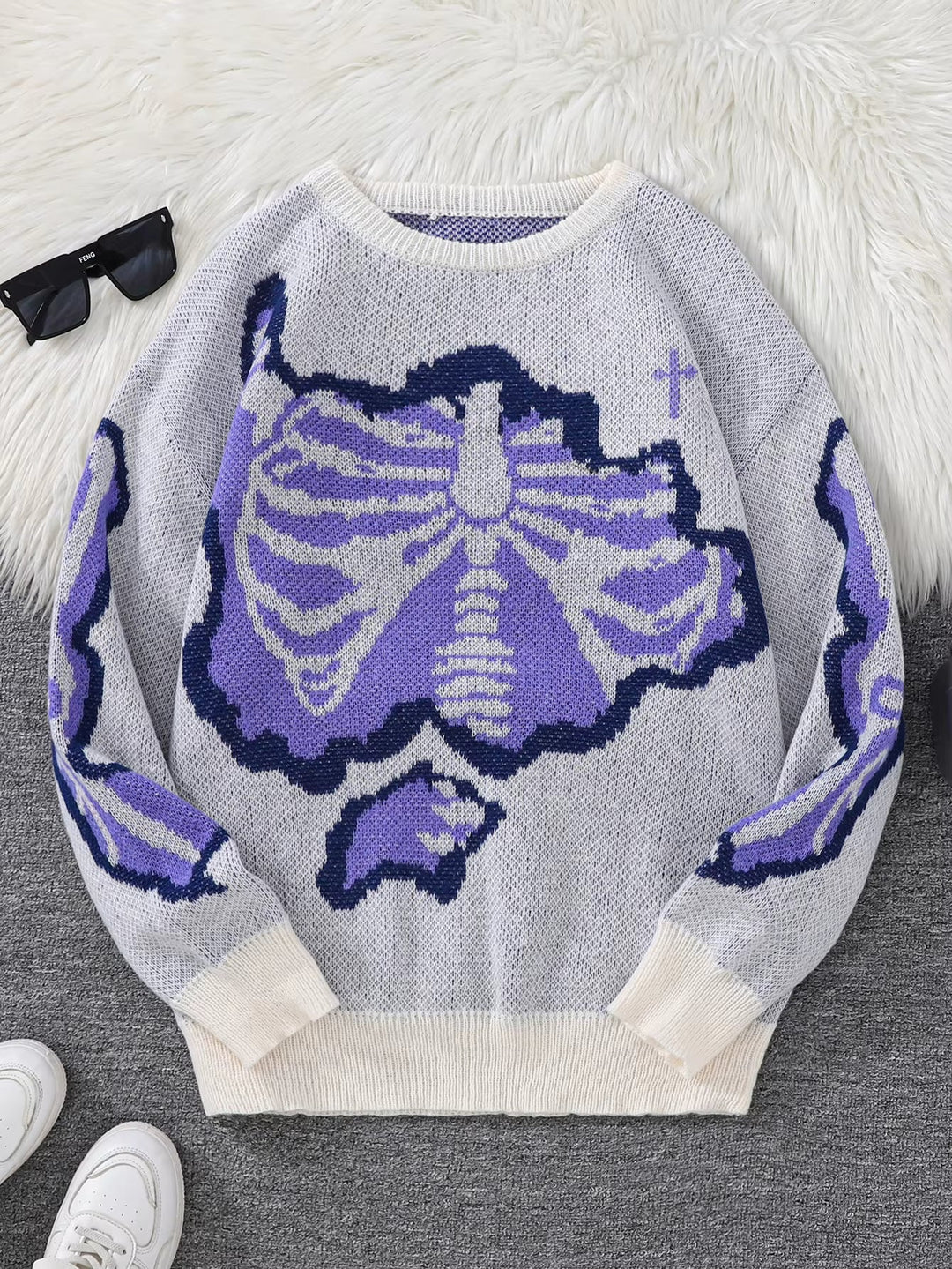 Grunge Skeleton Sweater