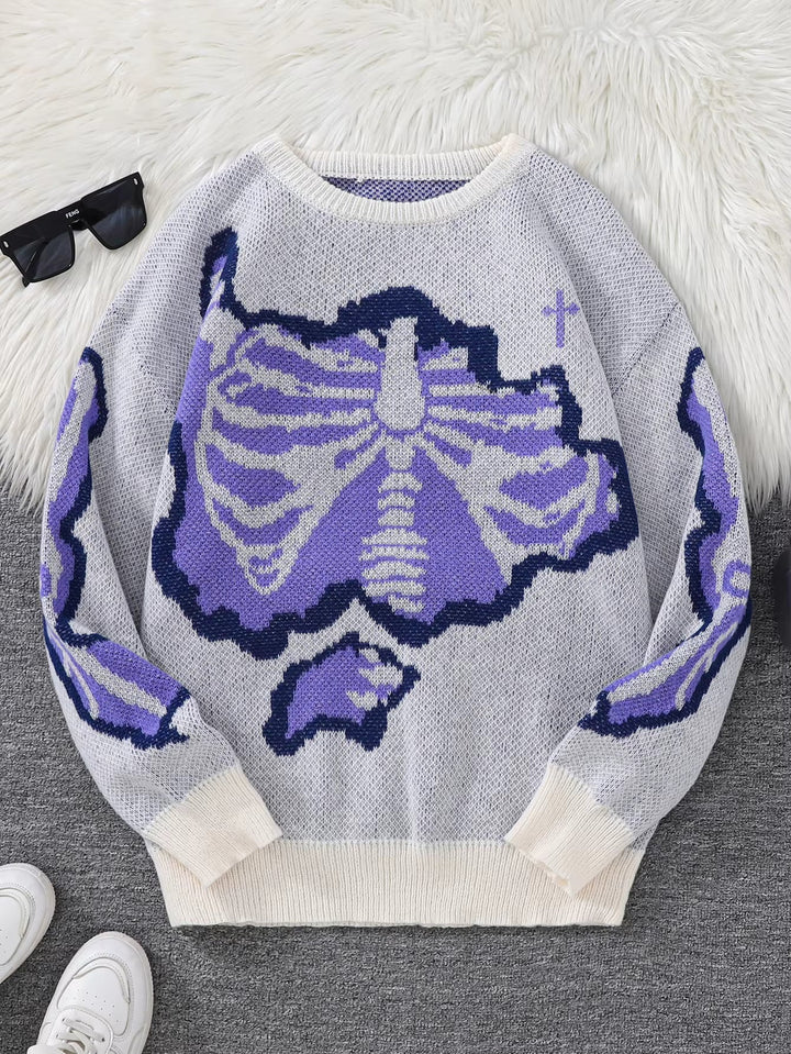 Grunge Skeleton Sweater