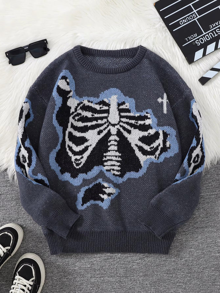 Grunge Skeleton Sweater