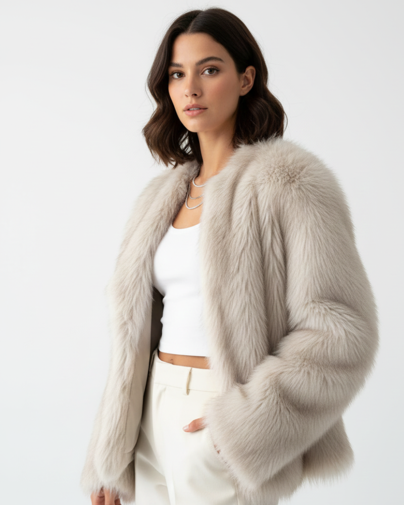 Soft Warm Faux Fur Coat