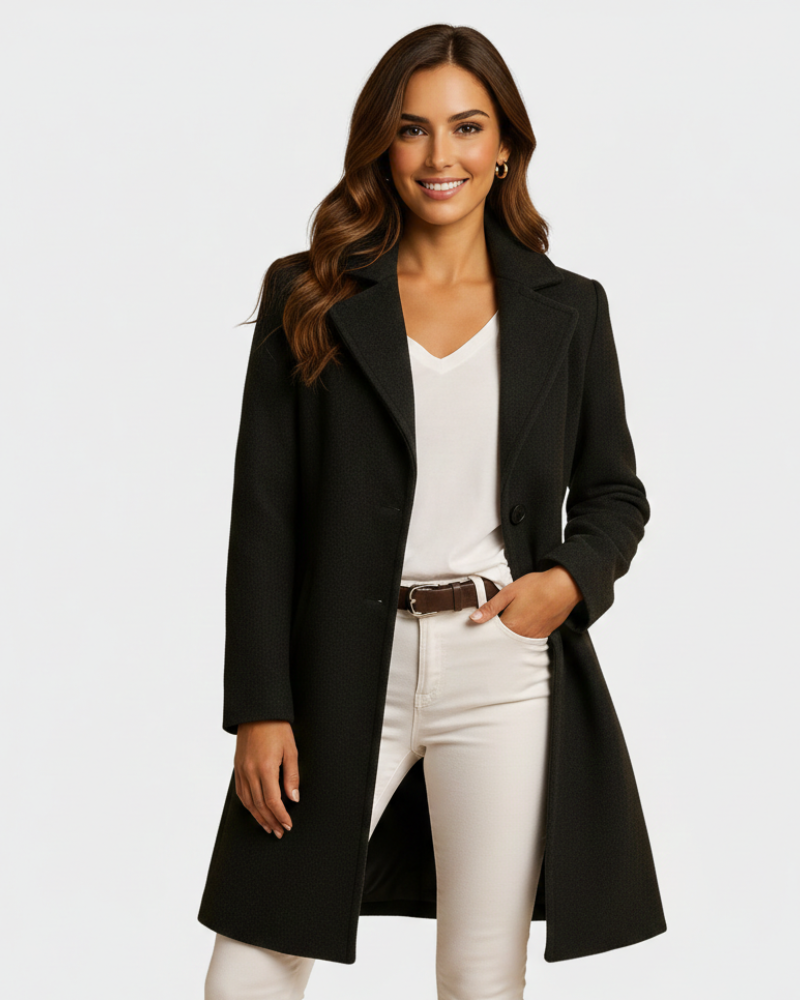 Structured Timeless Long Wool Coat