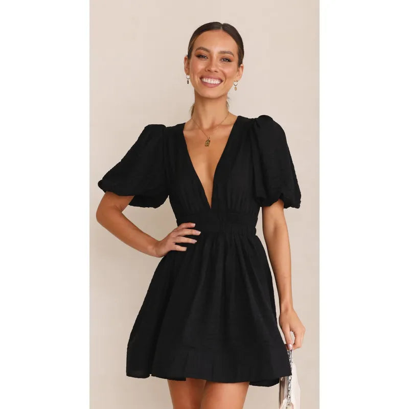 Mini Dress Wrap Style
