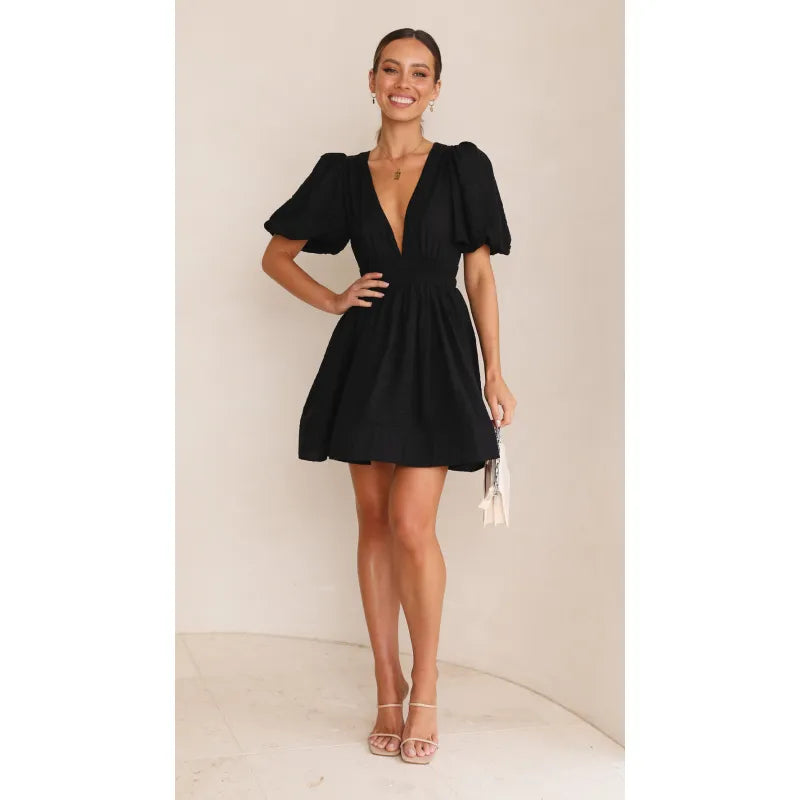 Mini Dress Wrap Style