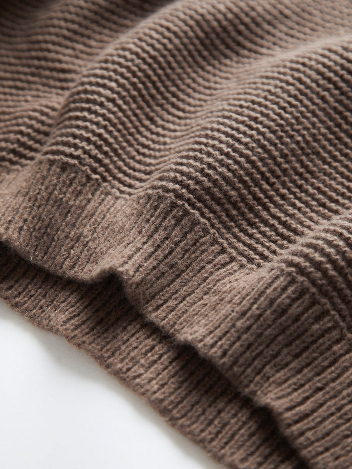 Knit V-Neck Sweater
