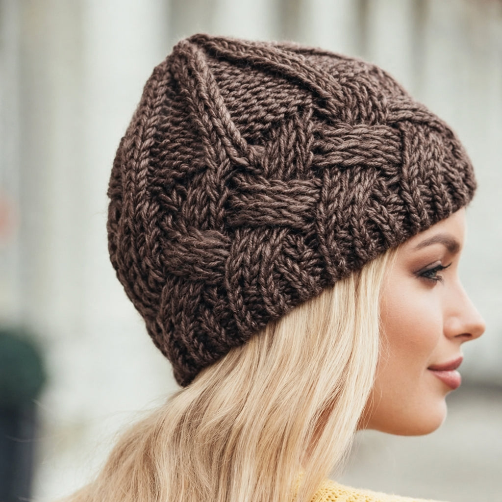 Knitted Winter Hat Versatile Winter Accessory
