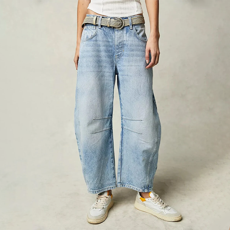 Women's High-Rise Wide-Leg Jeans