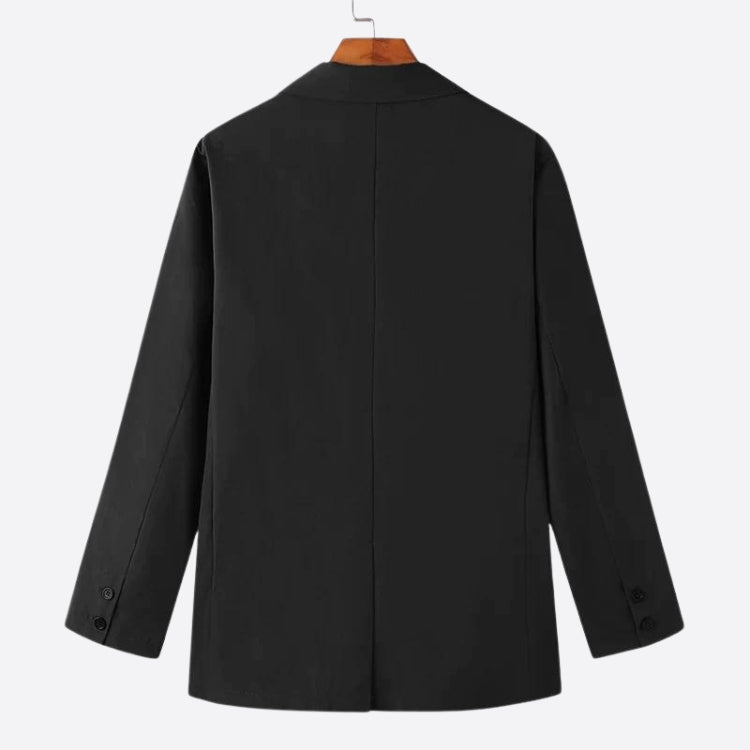 Lapel Button Front Men’s Blazer