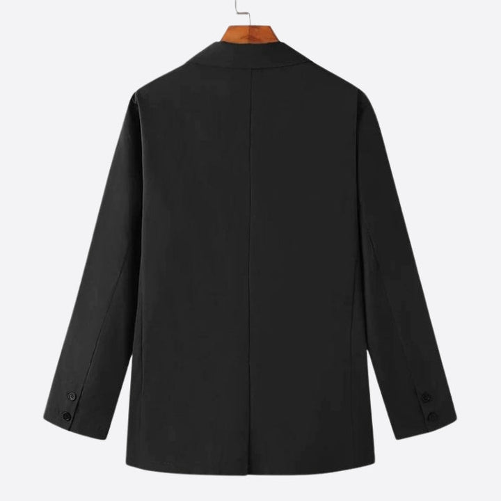 Lapel Button Front Men’s Blazer