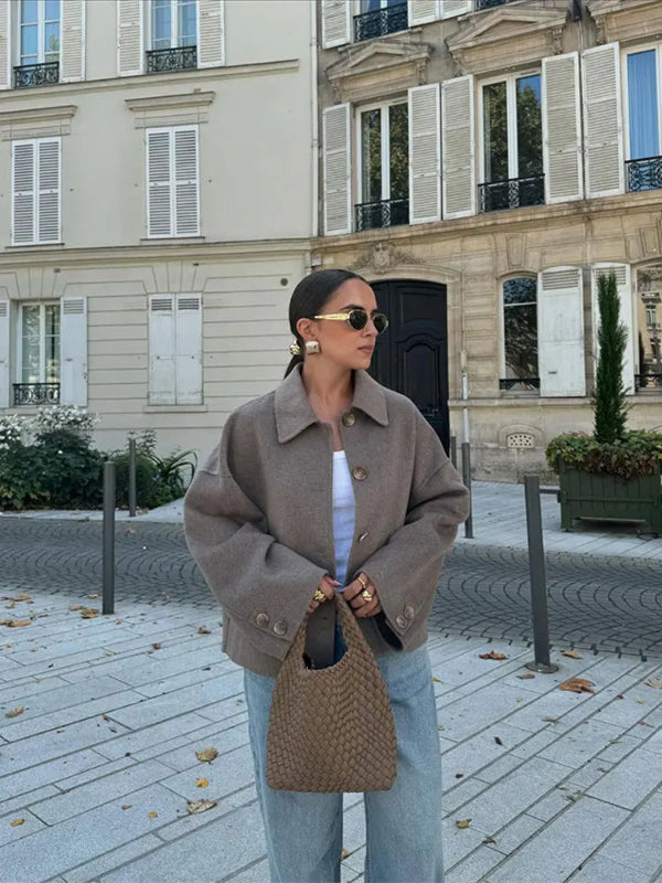 Versatile Relaxed Fit Casual Jacket