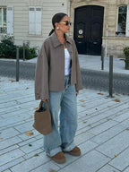 Versatile Relaxed Fit Casual Jacket