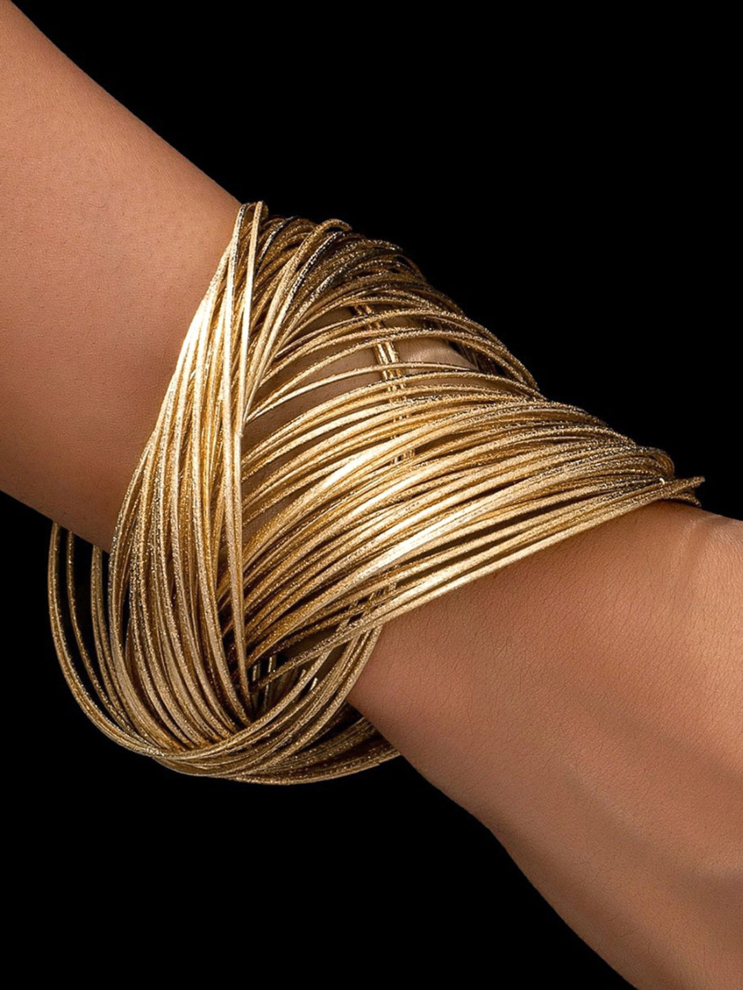 Layered Twisted Bracelet Design