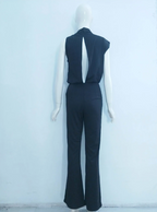 Elegant One-Shoulder Wide-Leg Jumpsuit for Women