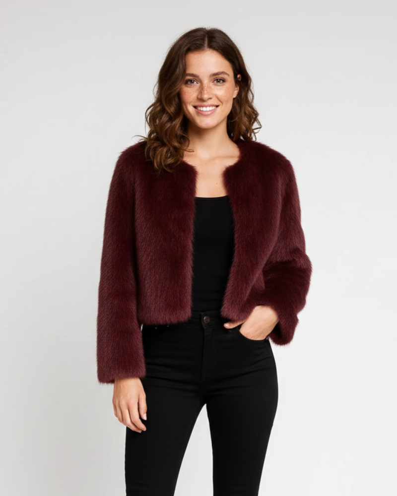 Structured Straight Short Winter Jacket