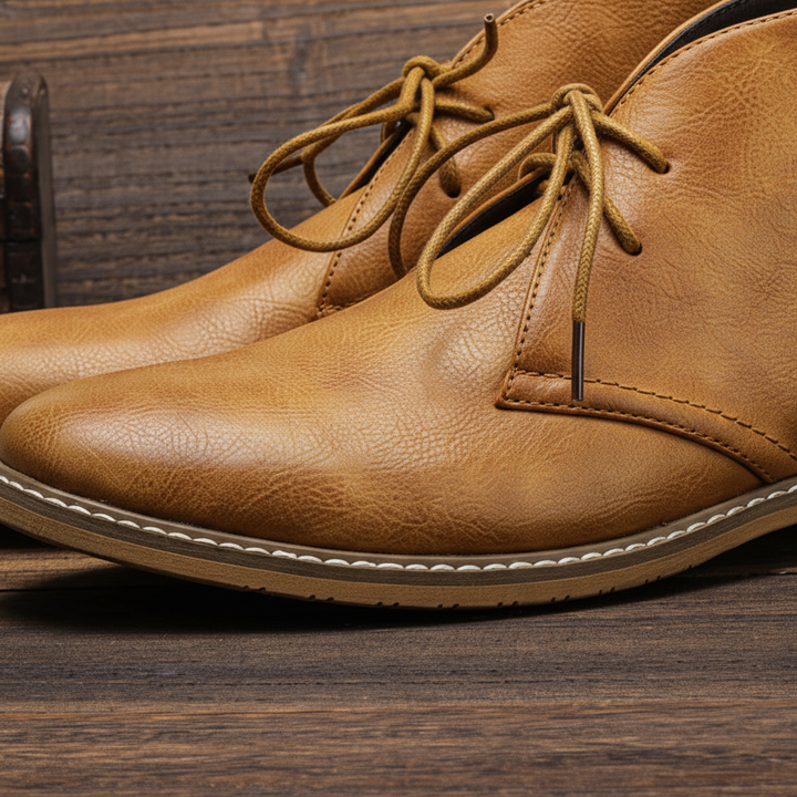 Men’s Classic Lace-Up Ankle Boots