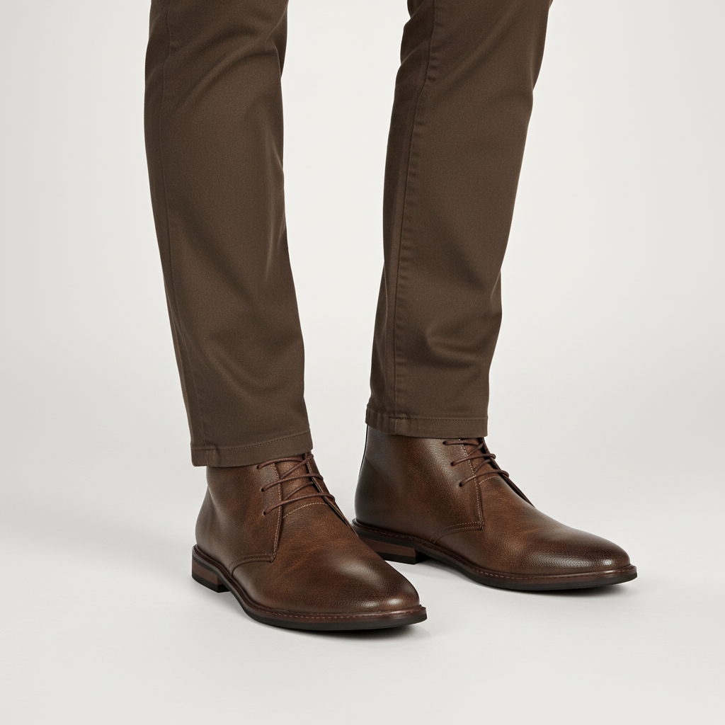 Men’s Classic Lace-Up Ankle Boots