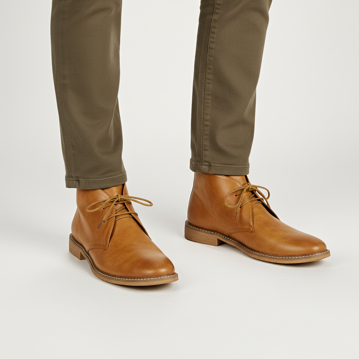 Men’s Classic Lace-Up Ankle Boots