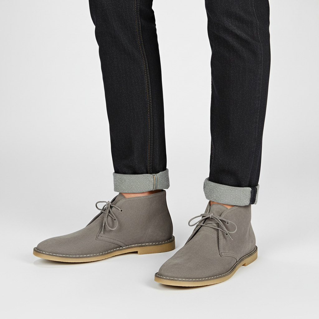 Men’s Classic Lace-Up Ankle Boots