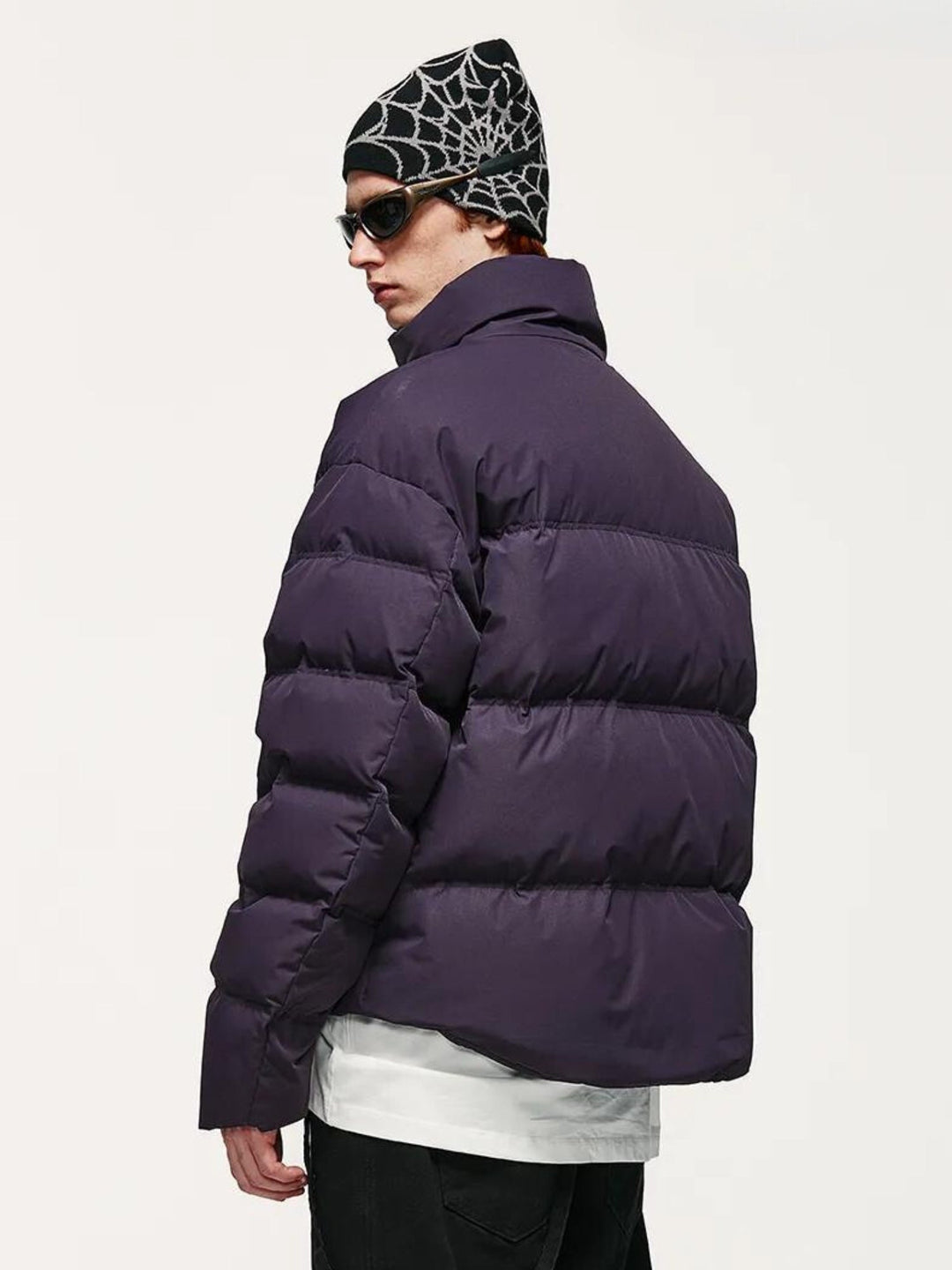 Men’s Cropped Zip Puffer Jacket