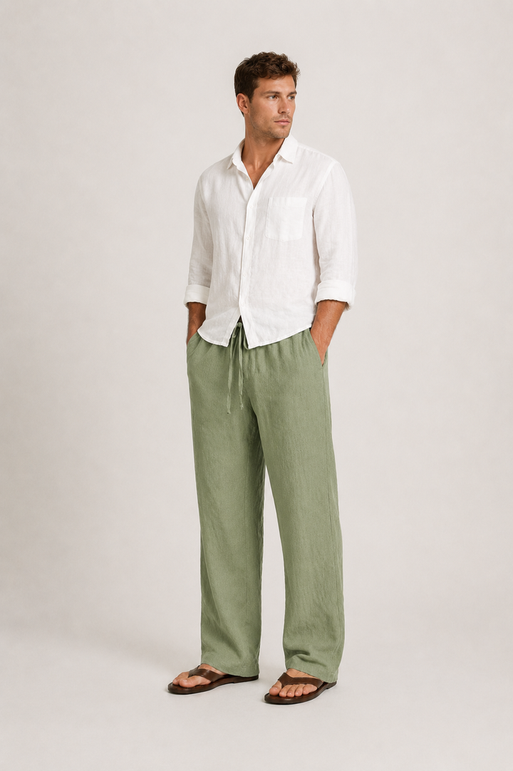 Men’s Linen Pants for Summer