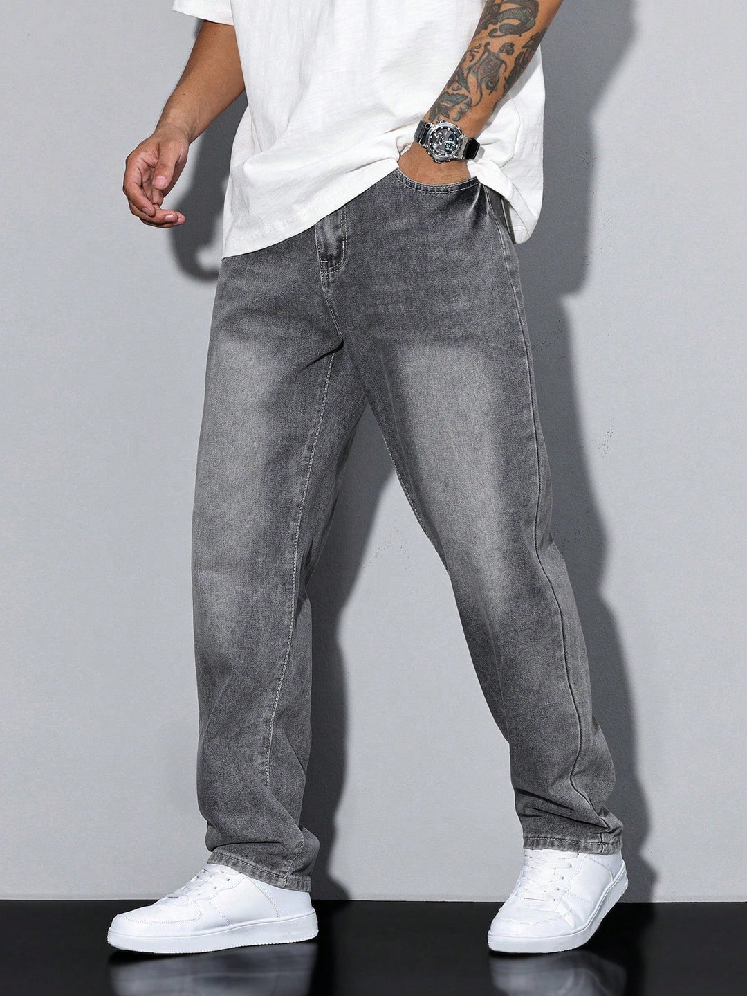 Men’s Soft Denim Relaxed Jeans