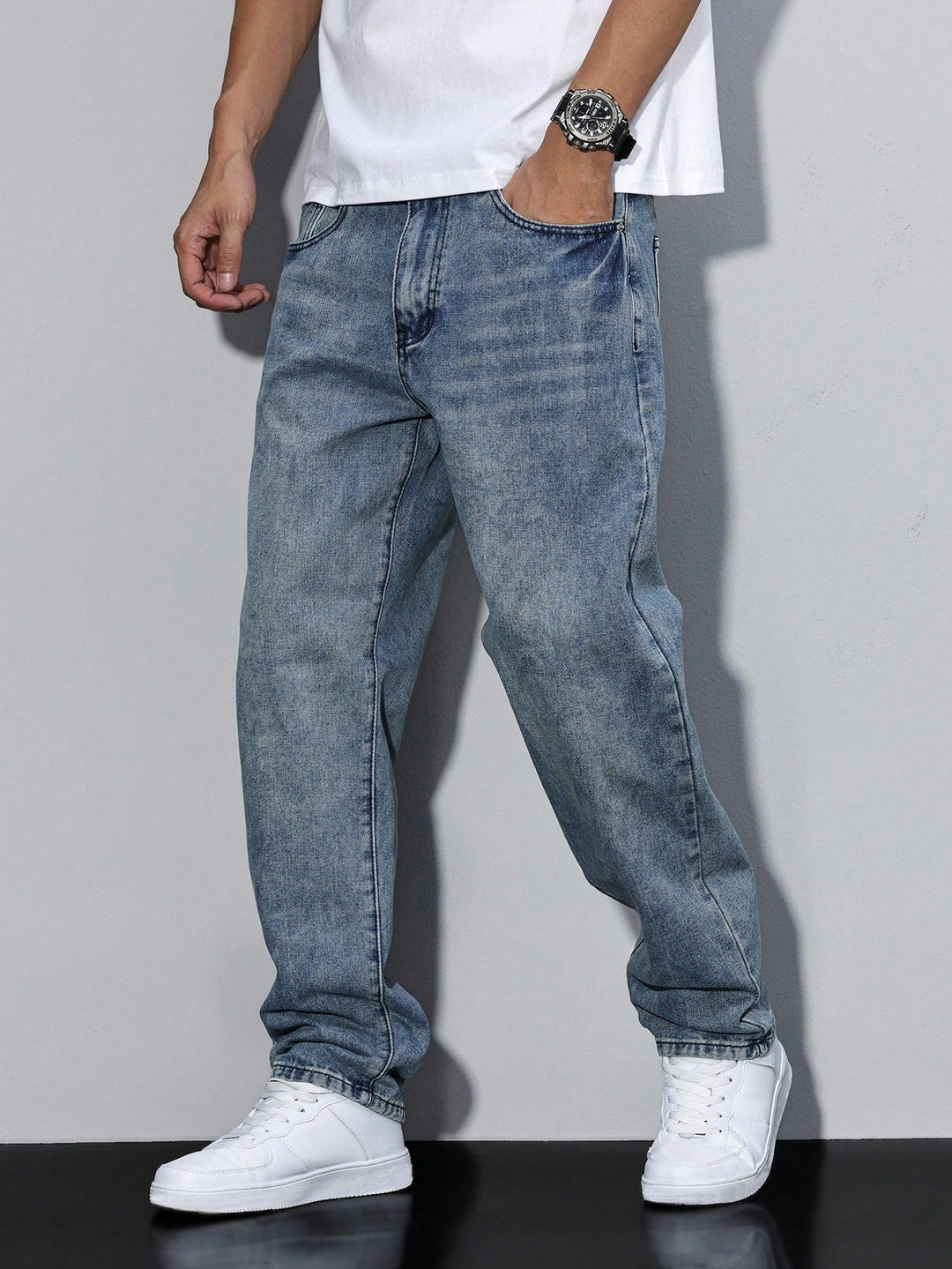 Men’s Soft Denim Relaxed Jeans