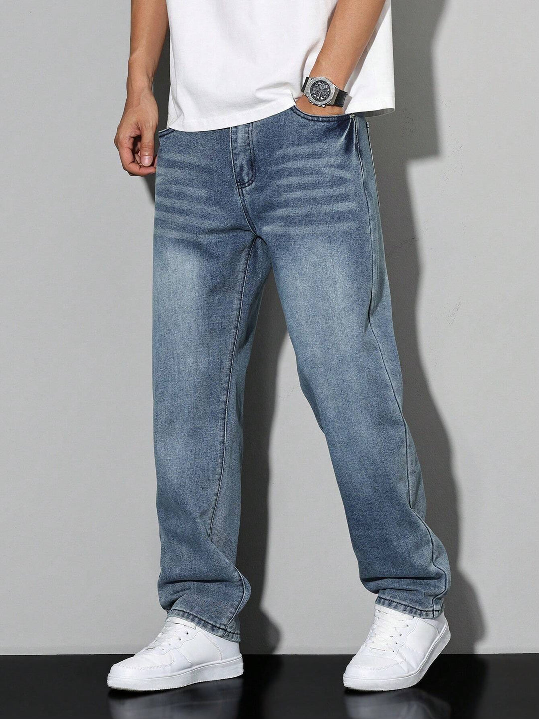 Men’s Soft Denim Relaxed Jeans